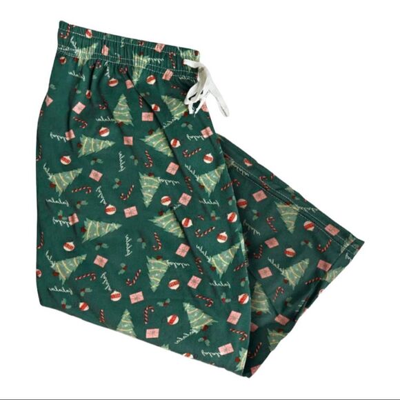 Hello Mello Holiday Lounge Pants in Green - Picture 1 of 4